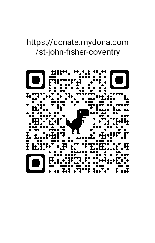 QR code link to SJF Dona payment page